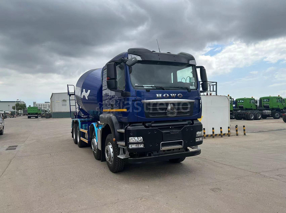 Автобетоносмеситель на шасси HOWO T5G 8x4 (ZZ5317GJBV326GE1) 14 м3_КБ3200 мм Краснодар - изображение 1