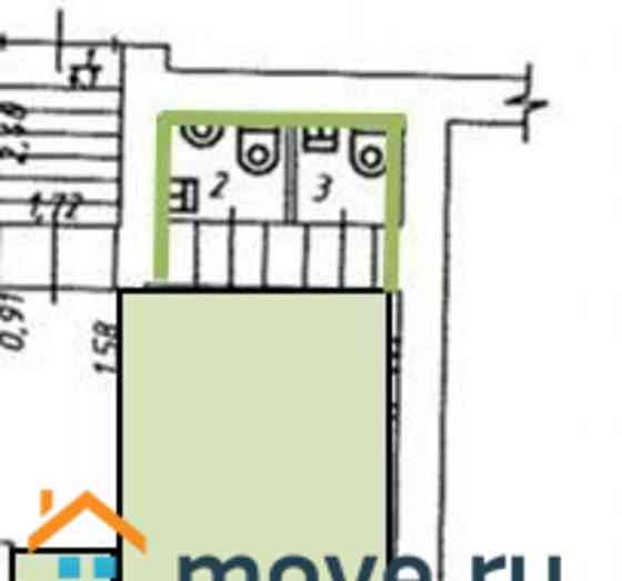 Торговое помещение, 34 м2 Красноярск