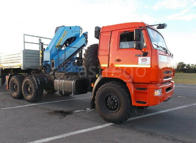 КМУ КАМАЗ 43118-3011-48 (Евро-5) + HANGLIM KS2056SM верх.упр.+борт сталь 6.2м. (без спалки) Самара - изображение 1