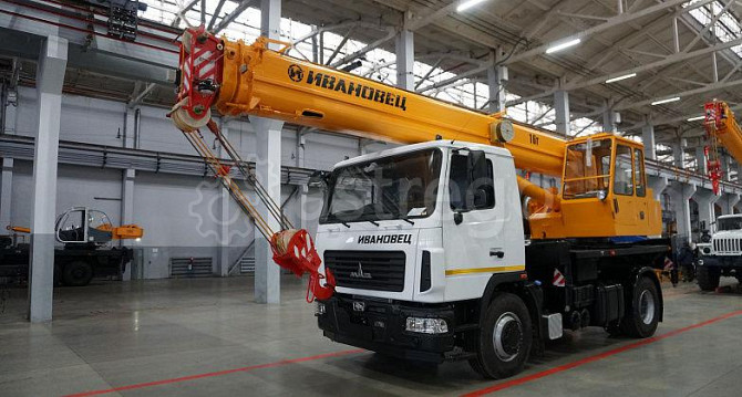 Автокран Ивановец КС-35715 шасси МАЗ 5340 16т., 18м (4х2) Самара - изображение 1