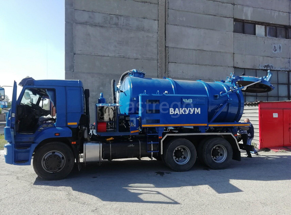 Машина илососная (10+1.5 м3, насос 1800 м3, система гидроразмыва, шасси КАМАЗ-65115) Вектор Краснодар - изображение 1