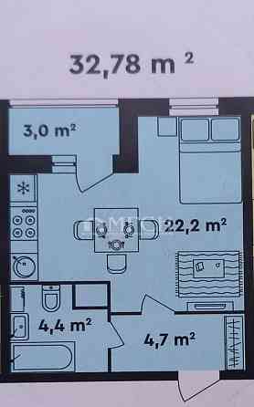 3-комн. квартира, 81.4 м2, 2/5 эт. Москва