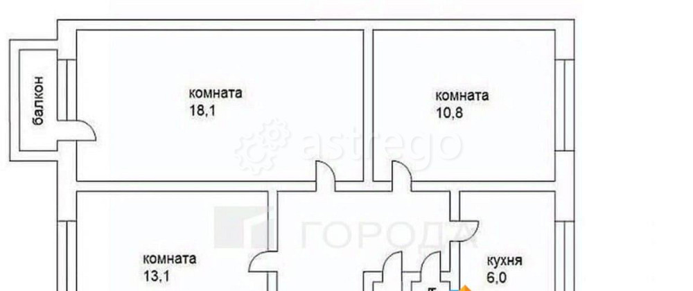 3-комн. квартира, 55.6 м2, 2/5 эт. Новоалтайск - изображение 2