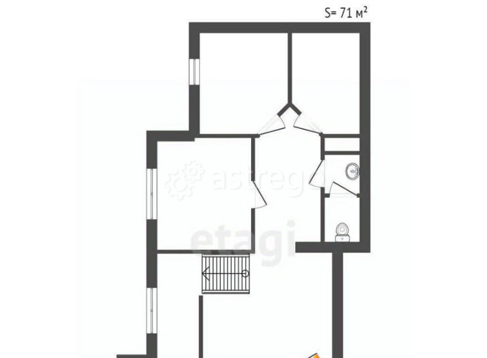 Торговое помещение, 71 м2 Санкт-Петербург - изображение 2