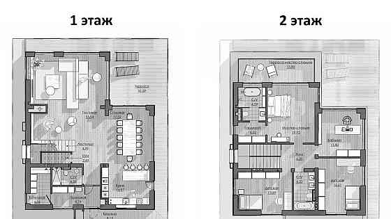 Коттедж, 330 м2, 2 эт. Москва