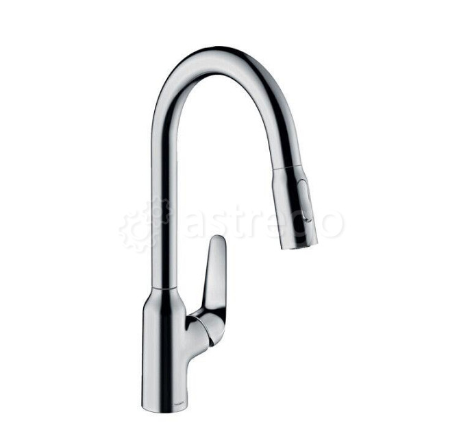 Смеситель для кухни Hansgrohe, Focus M42, sBox, тип открывания воды - однорычажный 71820000 Москва - изображение 1