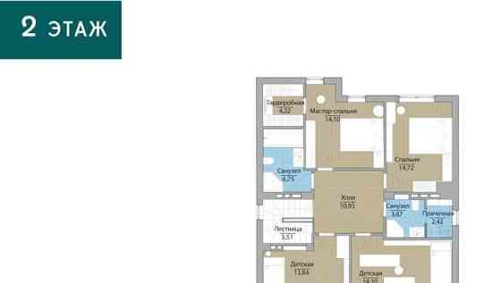 Коттедж, 190 м2, 4.96 сотки Истра