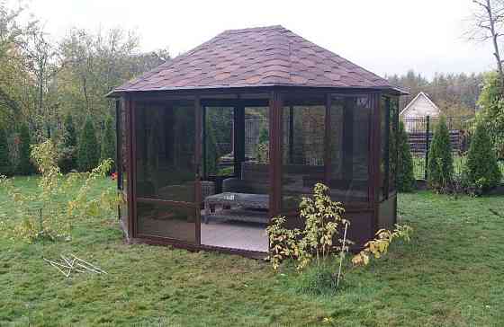 Беседка деревянная 3х3 м Екатеринбург