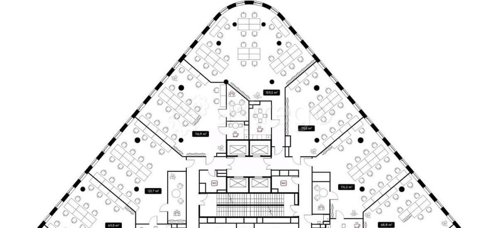 Офис, 116.9 м2 Москва - изображение 3