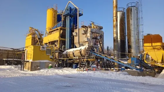 Асфальтосмесительная установка (асфальтобетонный завод) ДС-18567 Орел