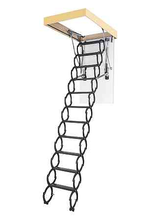 Лестница чердачная металлическая термоизоляционная ножничная Fakro LST-B Череповец