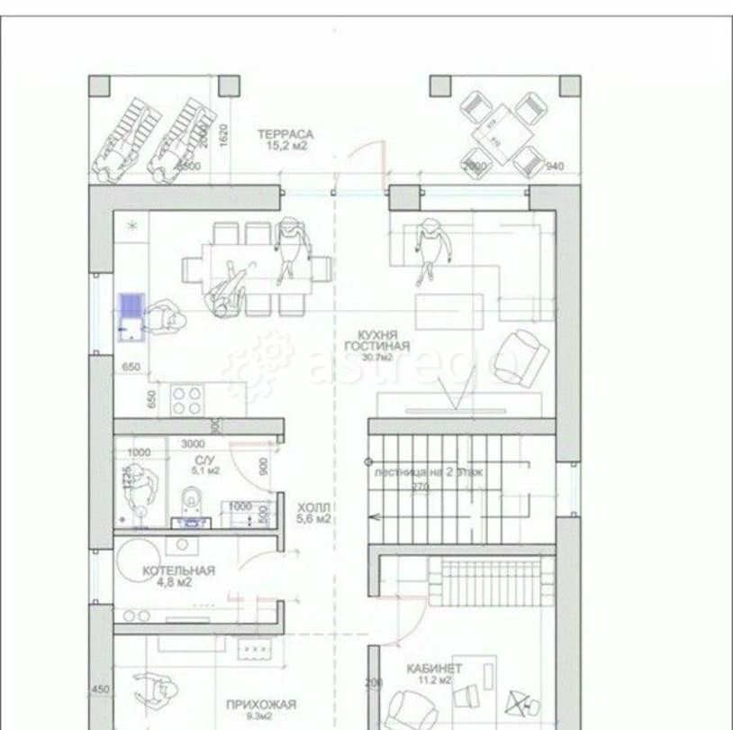 Коттедж, 175 м2, 5 соток, 2 эт. Домодедово - изображение 2