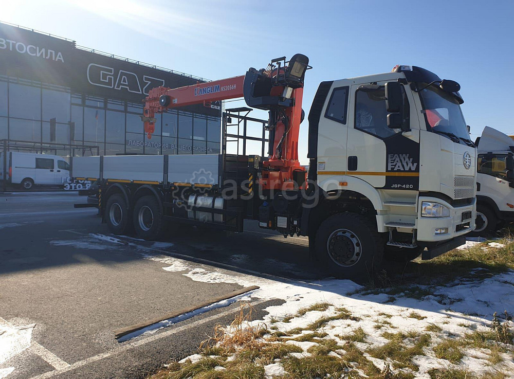 Бортовой автомобиль с краном манипулятором Horyong 217 на шасси Iveco-Hongyan Екатеринбург - изображение 1