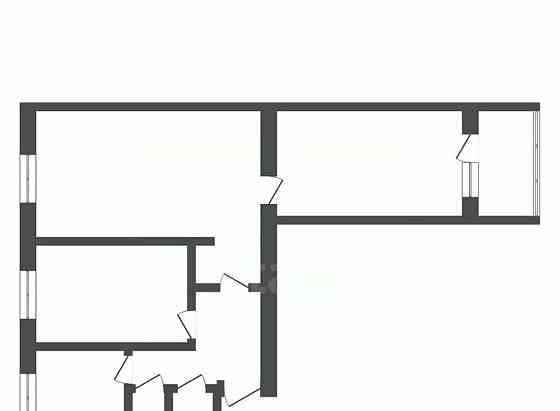 3-комн. квартира, 60.4 м2, 7/9 эт. Тында
