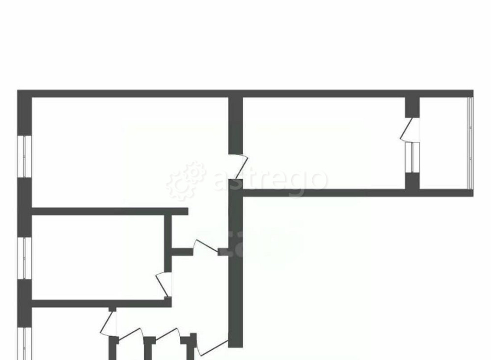 3-комн. квартира, 60.4 м2, 7/9 эт. Тында - изображение 1