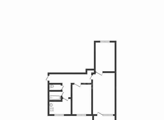 3-комн. квартира, 60.1 м2, 4/5 эт. Бийск