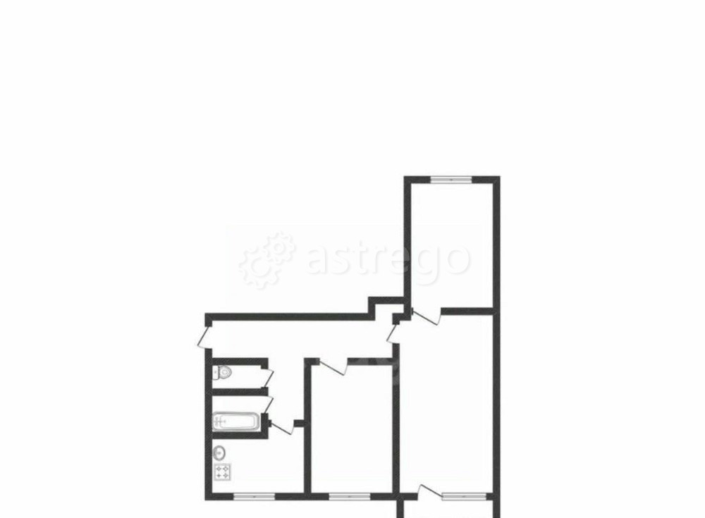 3-комн. квартира, 60.1 м2, 4/5 эт. Бийск - изображение 6