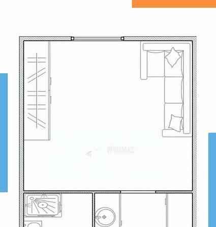 Студия, 18.5 м2, 4/5 эт. Наро-Фоминск