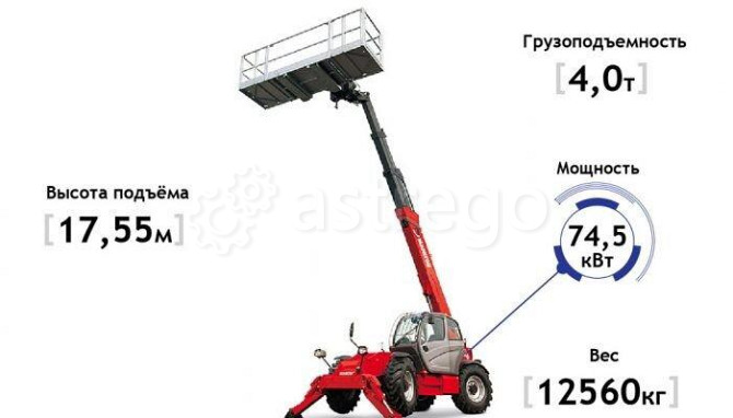 Погрузчик телескопический Socma SECH90C8 Пермь - изображение 1