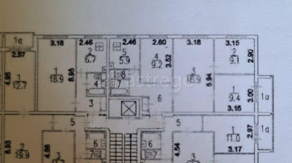 4-комн. квартира, 62.9 м2, 6/9 эт. Москва - изображение 3