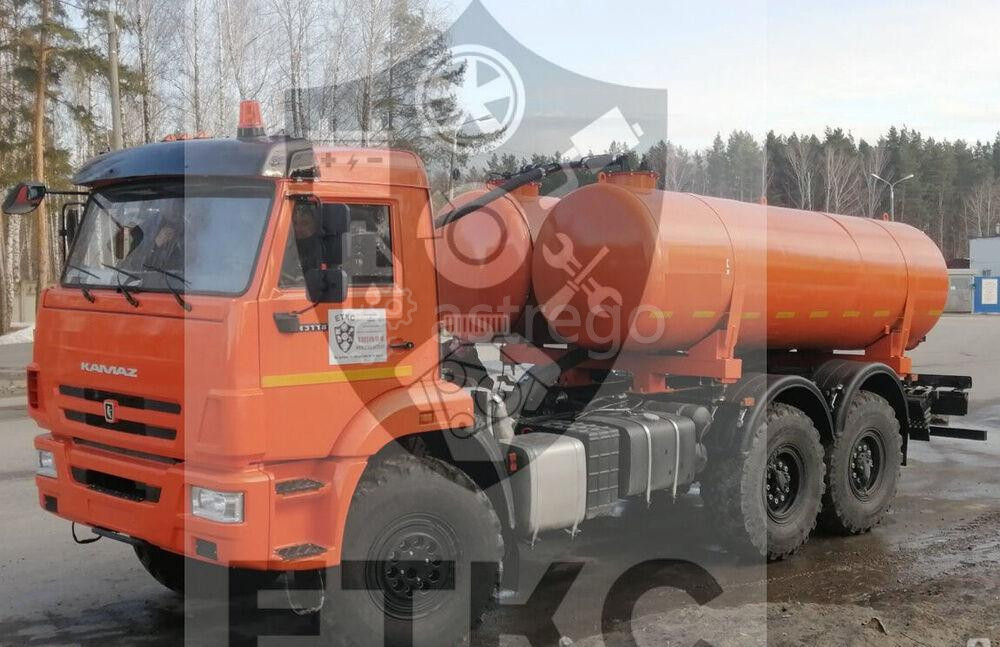 Вакуумная машина на базе КАМАЗ 43118 новая Москва - изображение 1