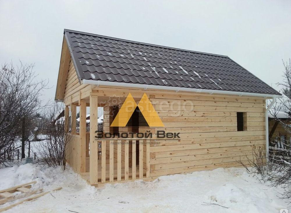 Строительство бани 6х6 из строганного бруса 150х150 Красноярск - изображение 1