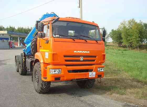 Седельный тягач Камаз 43118 с КМУ ИМ-240 Самара