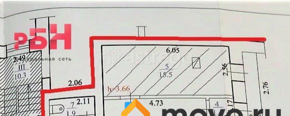 Свободного назначения, 37 м2 Нефтекамск - изображение 3