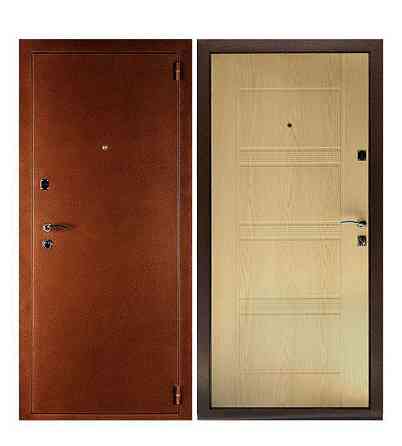 Дверь металлическая КОМФОРТ беленый дуб 860х2050 правая Екатеринбург