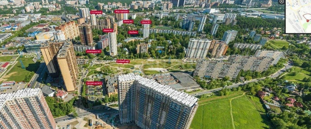 2-комн. квартира, 70 м2, 23/25 эт. Одинцово - изображение 5