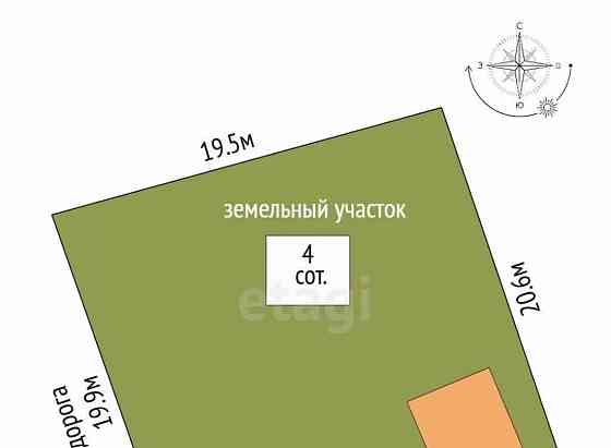 Дом, 18.9 м2, 4 сотки, 1 эт. Луховицы