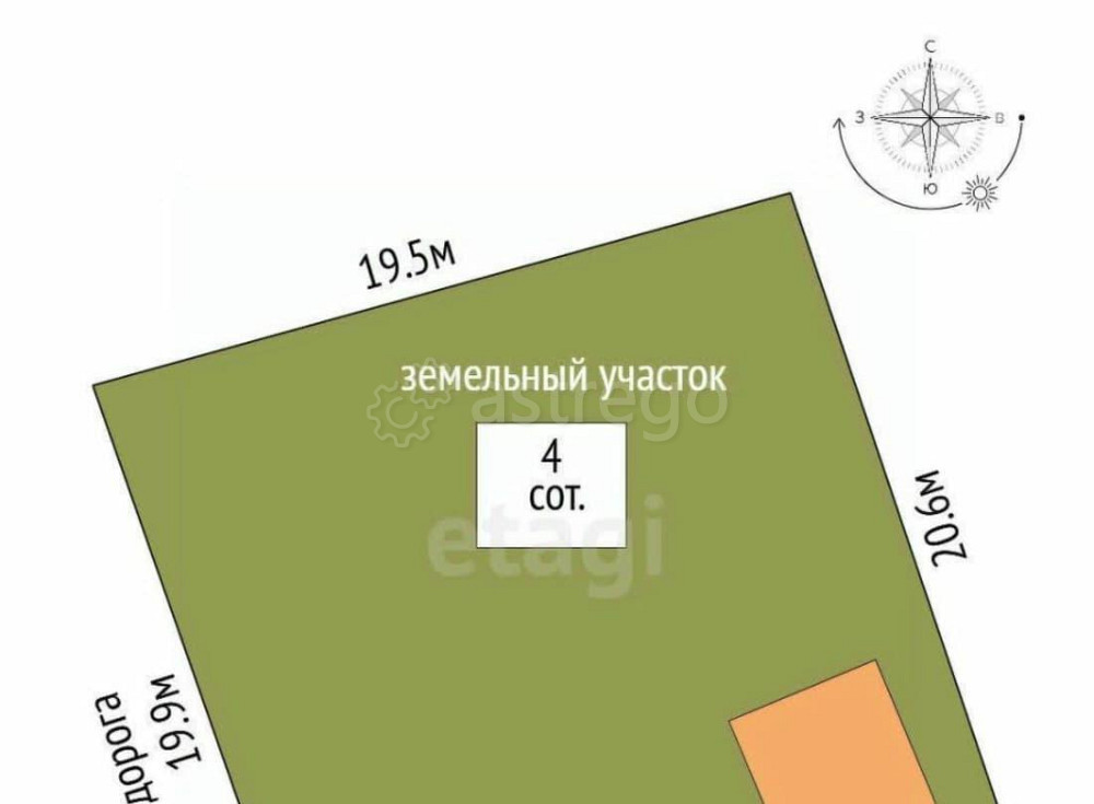 Дом, 18.9 м2, 4 сотки, 1 эт. Луховицы - изображение 4