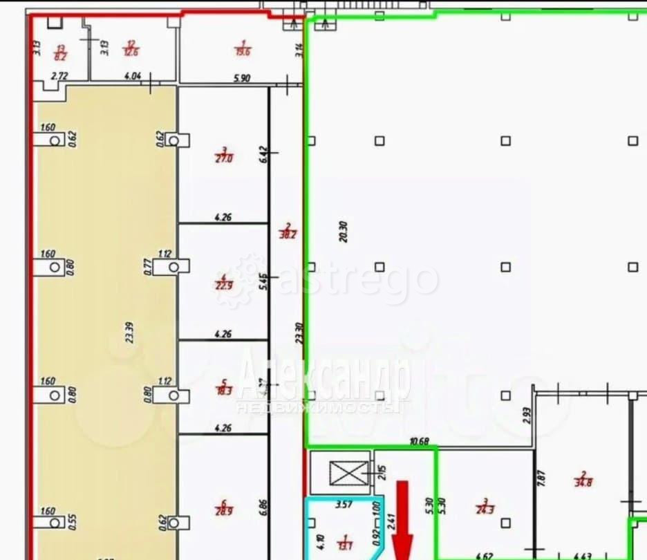 Свободного назначения, 14500 м2 Санкт-Петербург - изображение 1