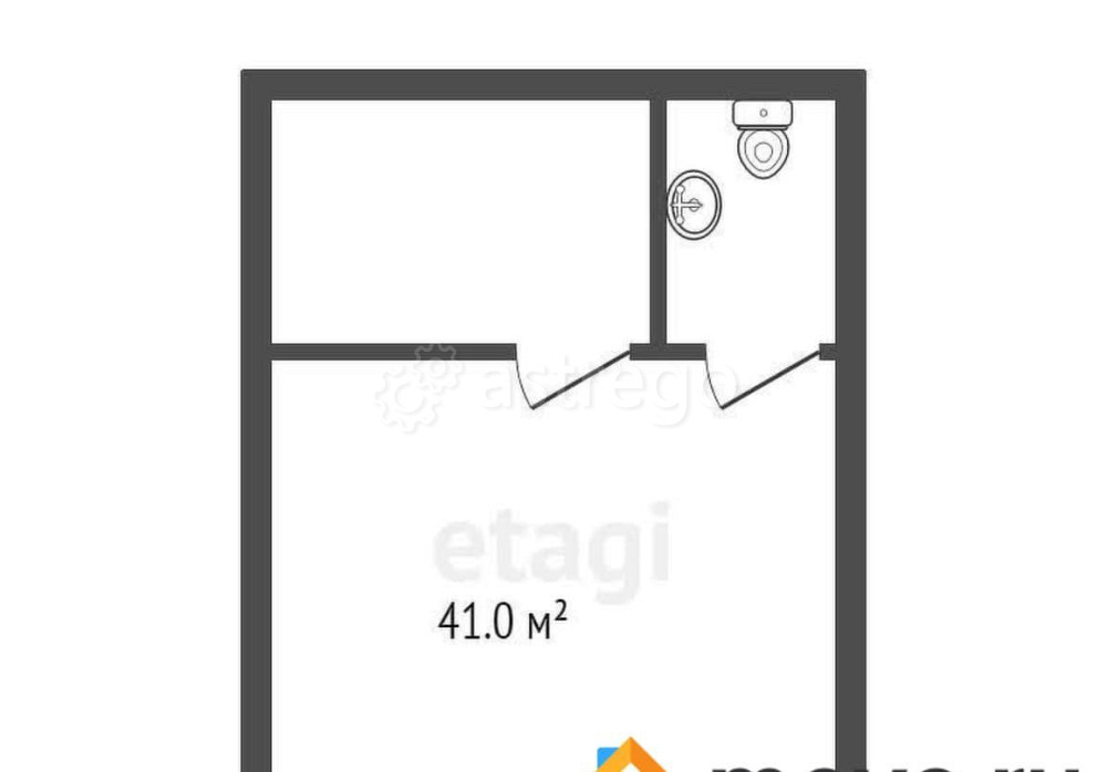 Свободного назначения, 41 м2 Санкт-Петербург - изображение 2