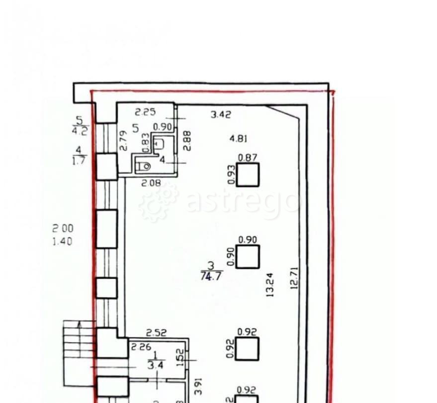 Свободного назначения, 86.2 м2 Санкт-Петербург - изображение 3