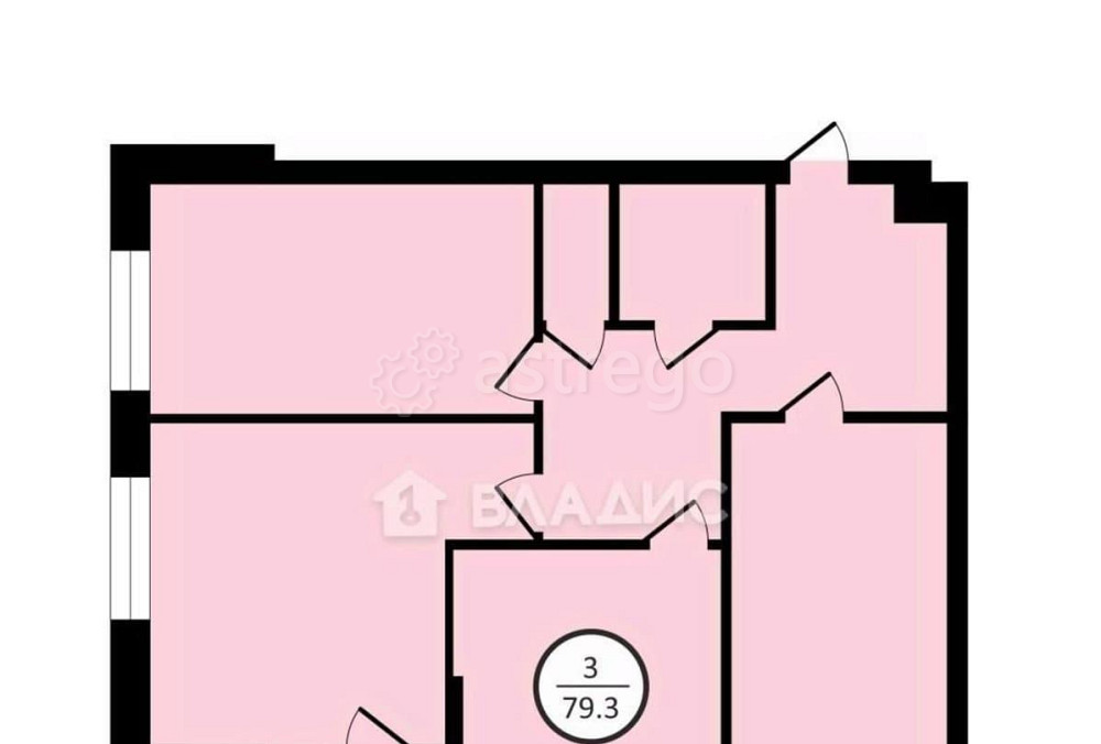3-комн. квартира, 80 м2, 2/26 эт. Химки - изображение 7