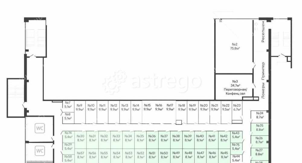 Офис, 272.6 м2 Санкт-Петербург - изображение 4
