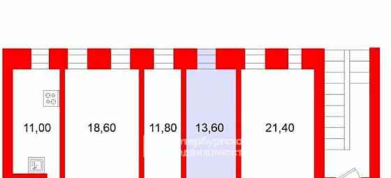 Комната, 13.6 м2, 3/7 эт. Санкт-Петербург