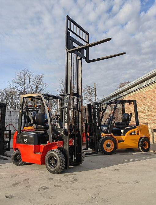Дизельный автопогрузчик 1,5т 3м. HANGCHA CPCD15-AG2 2LFL3000 Краснодар - изображение 1