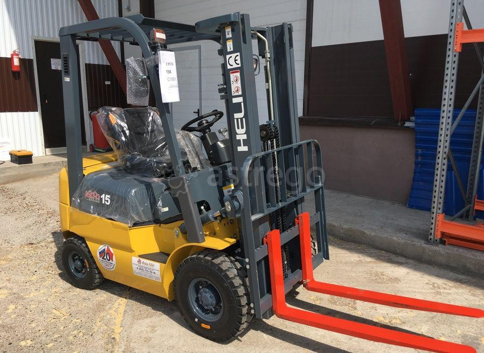 Автопогрузчик дизельный Heli CPCD15 серия H2000- грузоподъемность 1500 кг Уфа - изображение 1