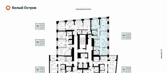 4-комн. квартира, 86.47 м2, 4/31 эт. Уфа