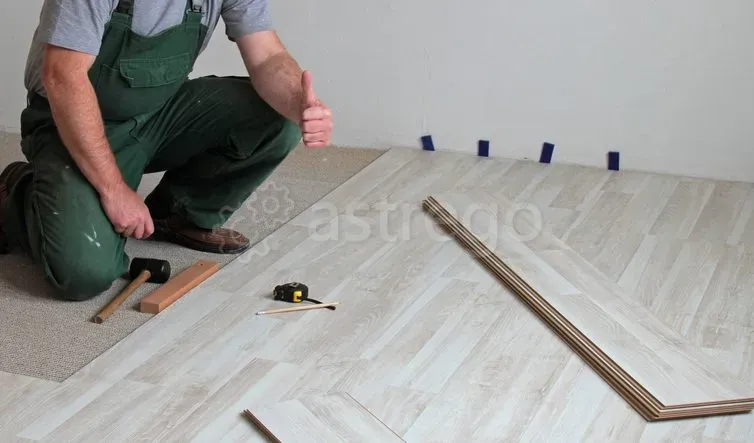 Укладка Напольных Покрытий. Плитки. Подготовка полов и ремонт Хабаровск - изображение 1