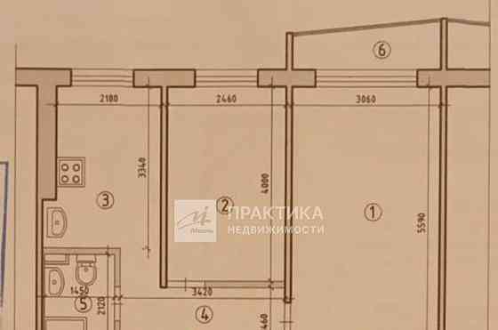 2-комн. квартира, 45 м2, 5/9 эт. Балашиха