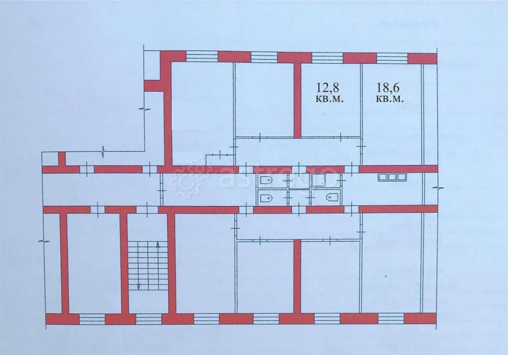 Комната, 27.4 м2, 4/5 эт. Благовещенск - изображение 9