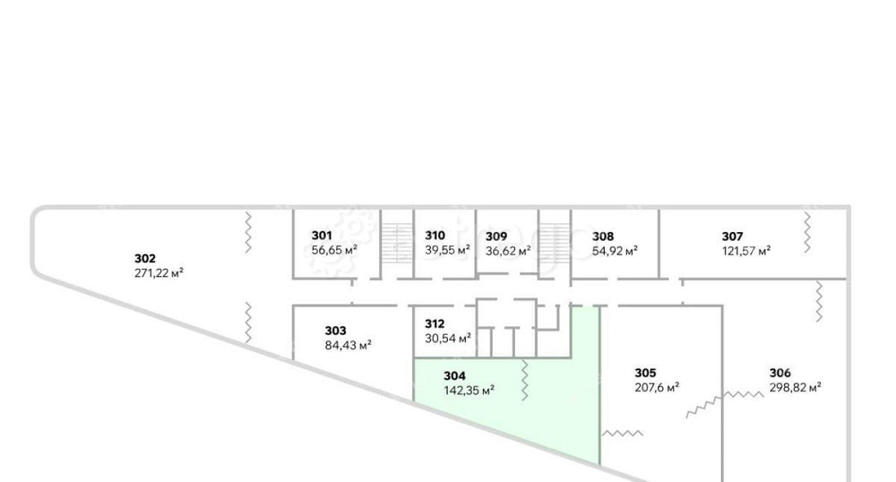 Офис, 142.35 м2 Санкт-Петербург - изображение 2