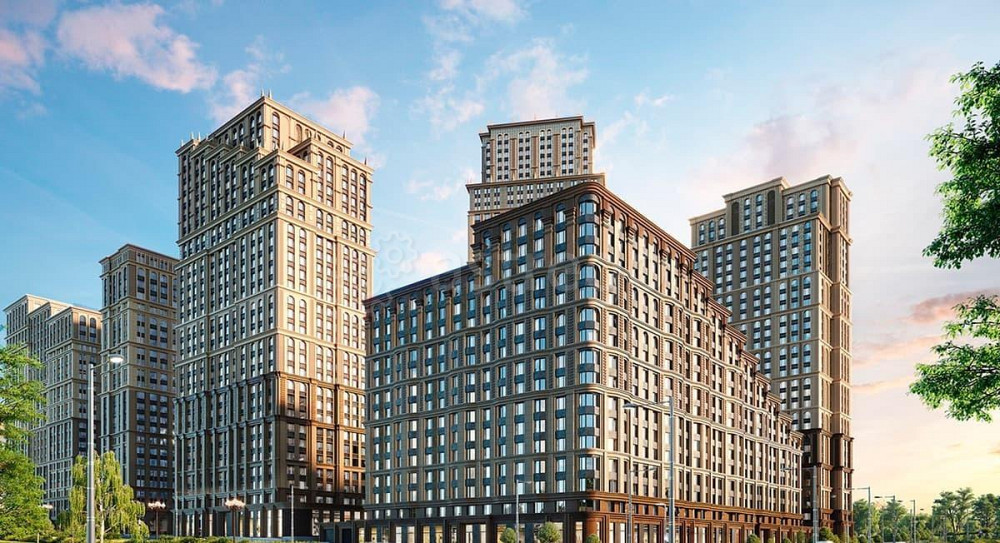 4-комн. квартира, 121.08 м2, 47/51 эт. Москва - изображение 1