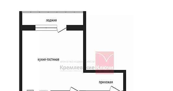 Студия, 42 м2, 4/17 эт. Дзержинский