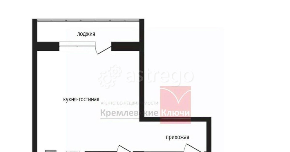 Студия, 42 м2, 4/17 эт. Дзержинский - изображение 3