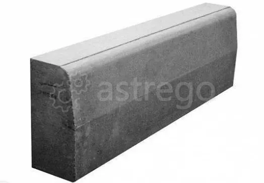 Бордюр серый 500*210*70 от Производителя Омск - изображение 1