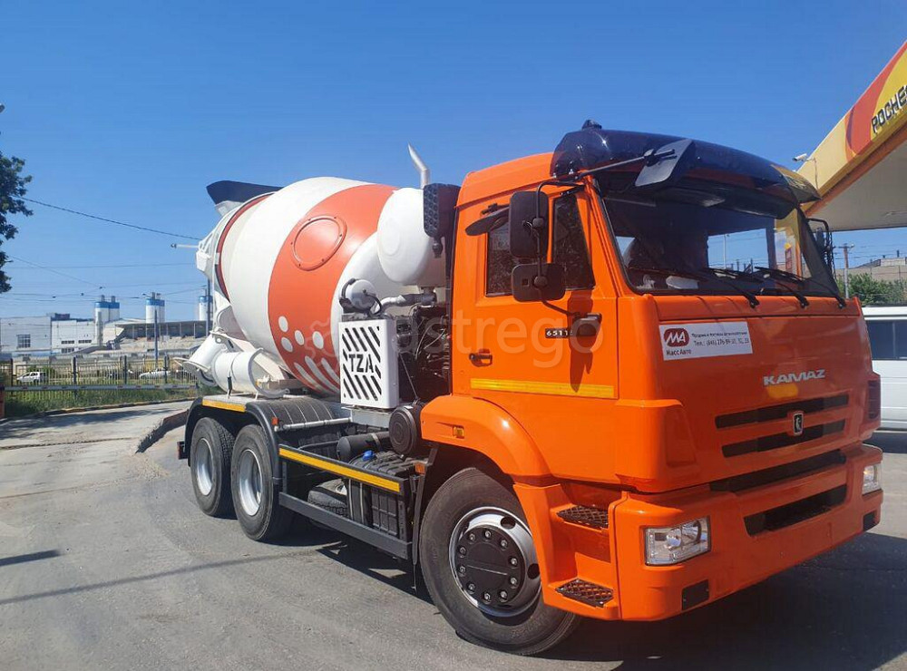 Автобетоносмеситель Туймазы АБС-7 на шасси КАМАЗ-6515 7 м3 Самара - изображение 1